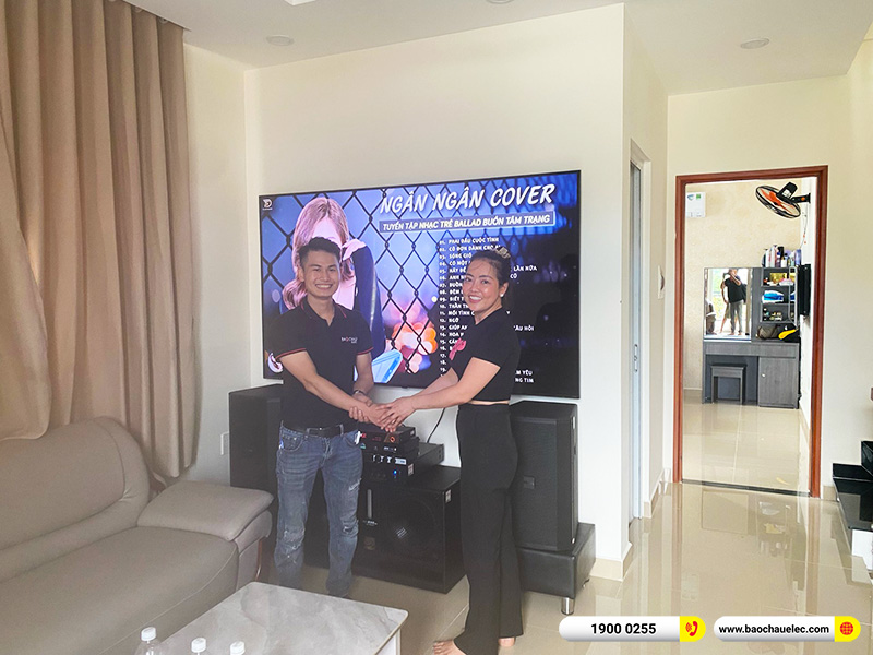 Lắp đặt dàn karaoke BIK 53tr cho chị Lộc tại TPHCM (BIK BSP 412II, VM830A, KX180A, BJ-W88 Plus, BJ-U600) 