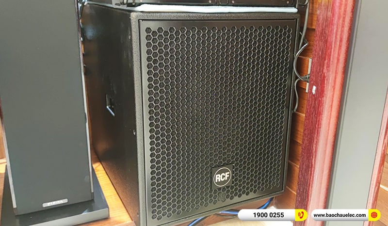 Lắp đặt dàn karaoke trị giá gần 180 triệu cho chú Quang tại TPHCM (RCF C3110-126, Denon DA-2600, Denon DA-212K, K900II Luxury, S8015II,…) 