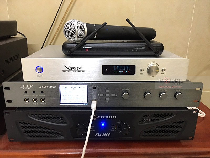 Dàn karaoke cao cấp gia đình anh Huy ở Thủ Đức h3