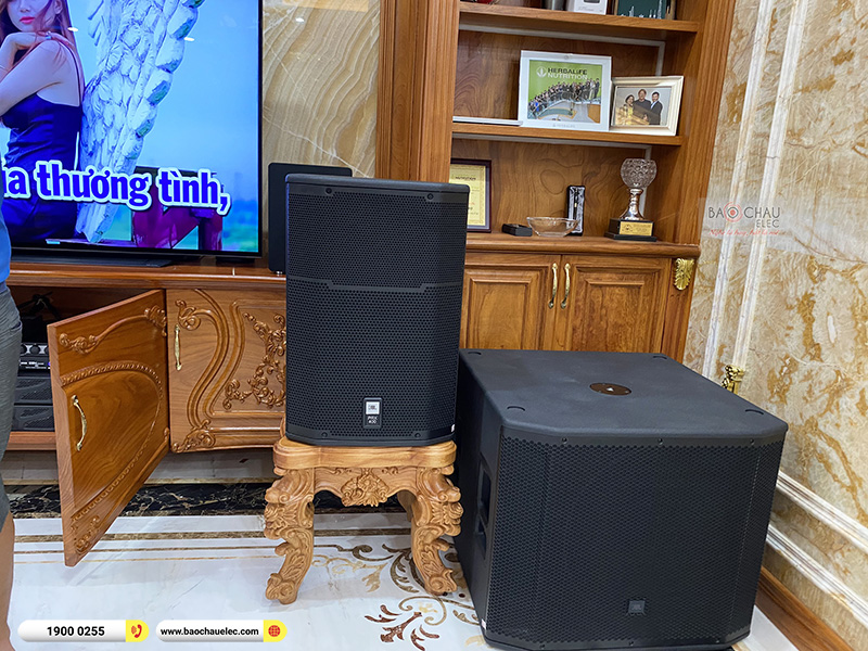 Lắp đặt dàn karaoke gia đình anh Linh tại TPHCM