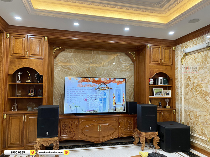Lắp đặt dàn karaoke gia đình anh Linh tại TPHCM