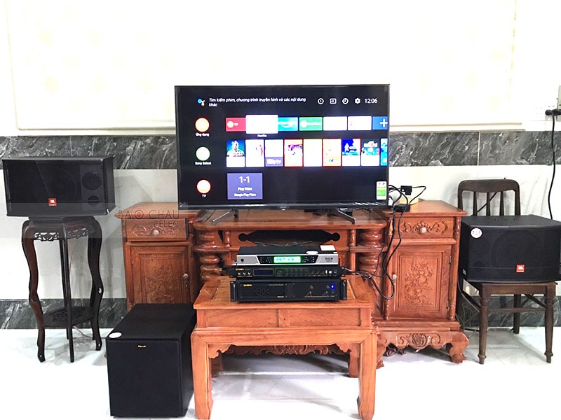 Dàn karaoke gia đình chú Phong ở Thủ Đức h5