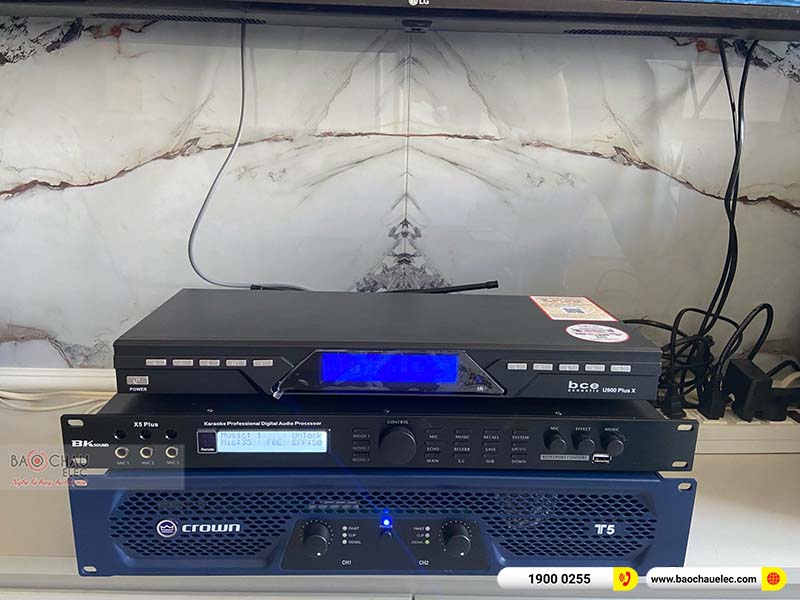 Lắp đăt dàn karaoke anh Thiệp tại TPHCM