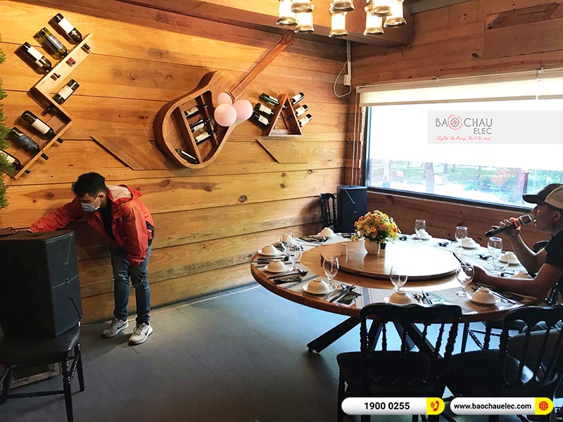 Lắp đặt hệ thống âm thanh nhà hàng Thớt Seafood tại Quận 1 - TP HCM