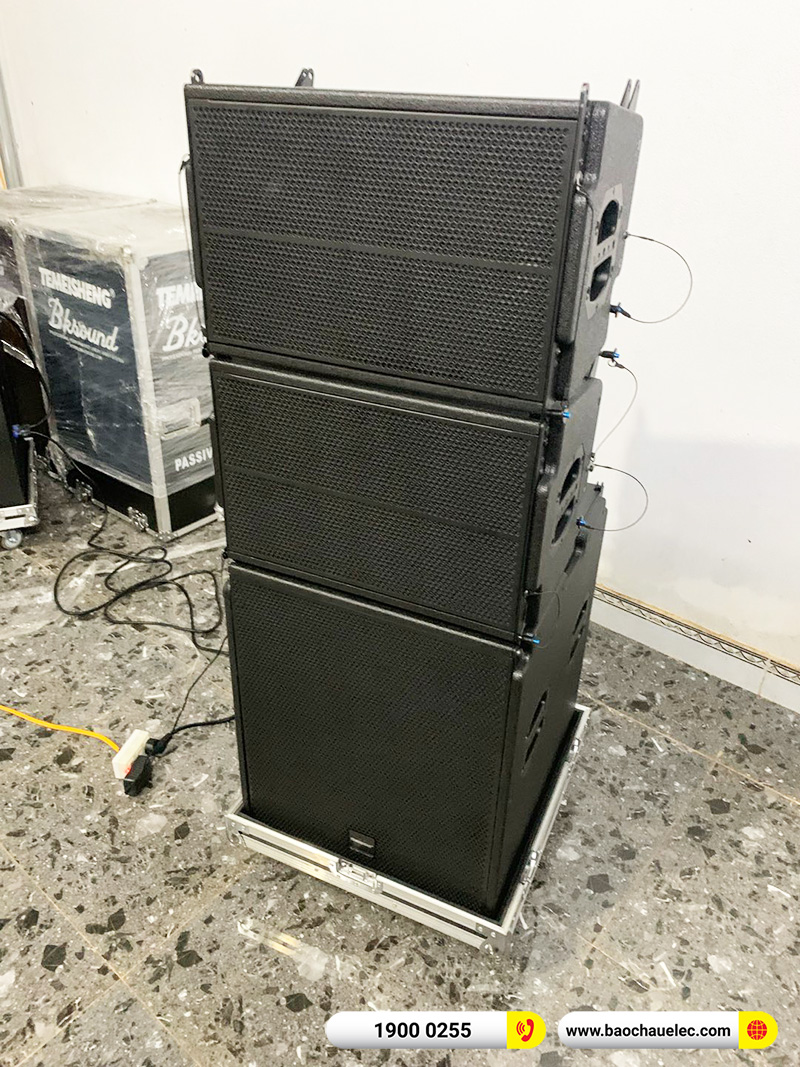Lắp đặt dàn Line Array Temeisheng hơn 55tr cho anh Hậu tại Gia Lai (Temeisheng LT-15, BIK BJ-U100)