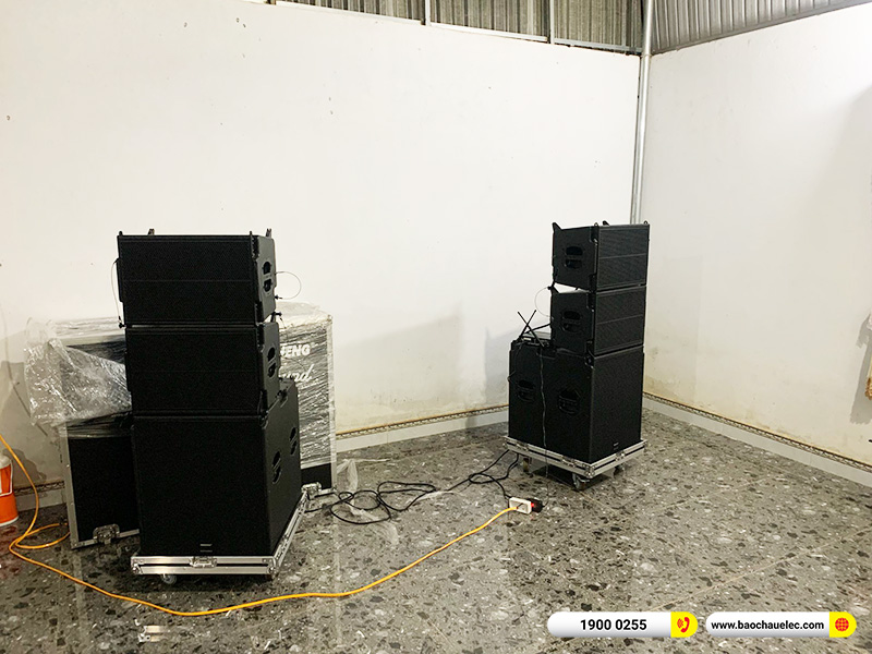Lắp đặt dàn Line Array Temeisheng hơn 55tr cho anh Hậu tại Gia Lai (Temeisheng LT-15, BIK BJ-U100)