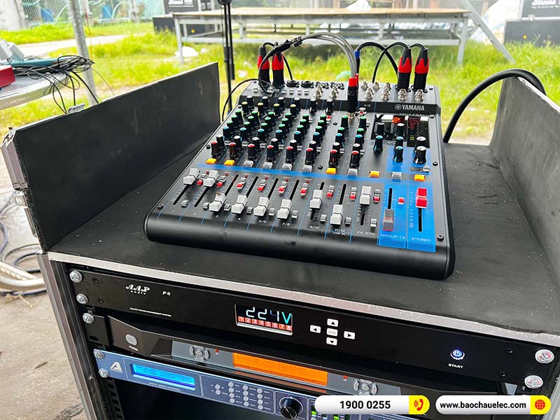 Lắp đặt dàn Line Array Actpro 111tr cho anh Chau Nak tại An Giang (Actpro KR210, Actpro KR28, FP10000, QD4.13, MG10XUF, DSP48,…)