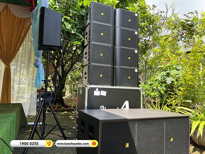 Lắp đặt d&agrave;n Line Array Actpro gần 300tr cho anh Vinh tại B&igrave;nh Phước (
