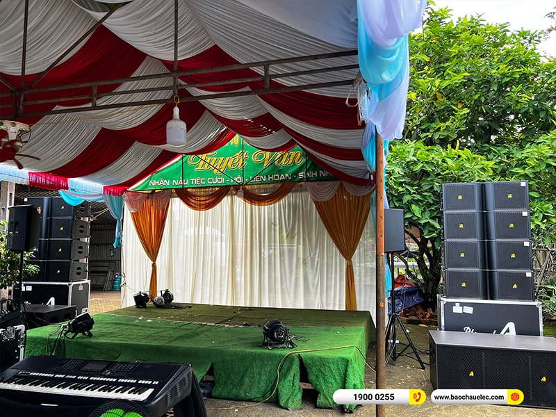 Lắp đặt d&agrave;n Line Array Actpro gần 300tr cho anh Vinh tại B&igrave;nh Phước (