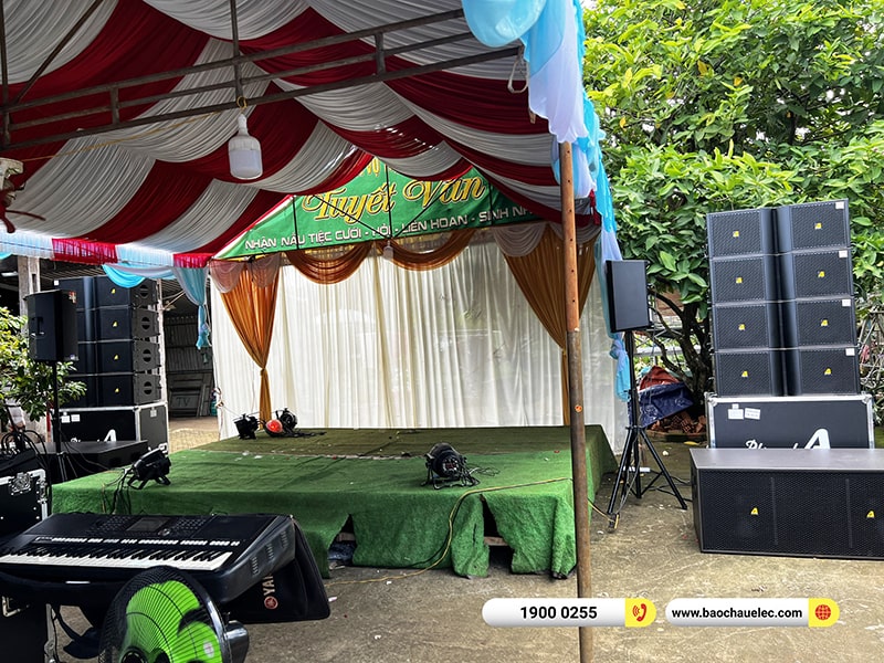 Lắp đặt d&agrave;n Line Array Actpro gần 300tr cho anh Vinh tại B&igrave;nh Phước (