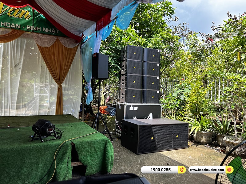 Lắp đặt d&agrave;n Line Array Actpro gần 300tr cho anh Vinh tại B&igrave;nh Phước (