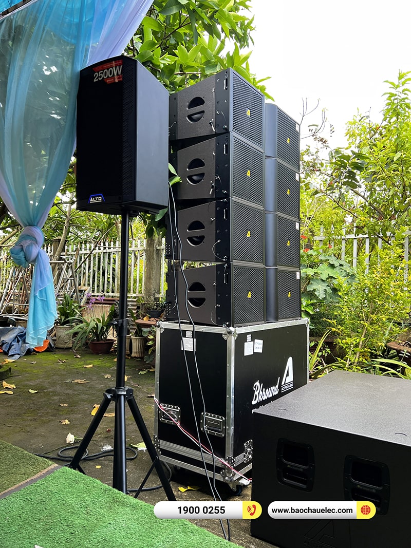 Lắp đặt d&agrave;n Line Array Actpro gần 300tr cho anh Vinh tại B&igrave;nh Phước (