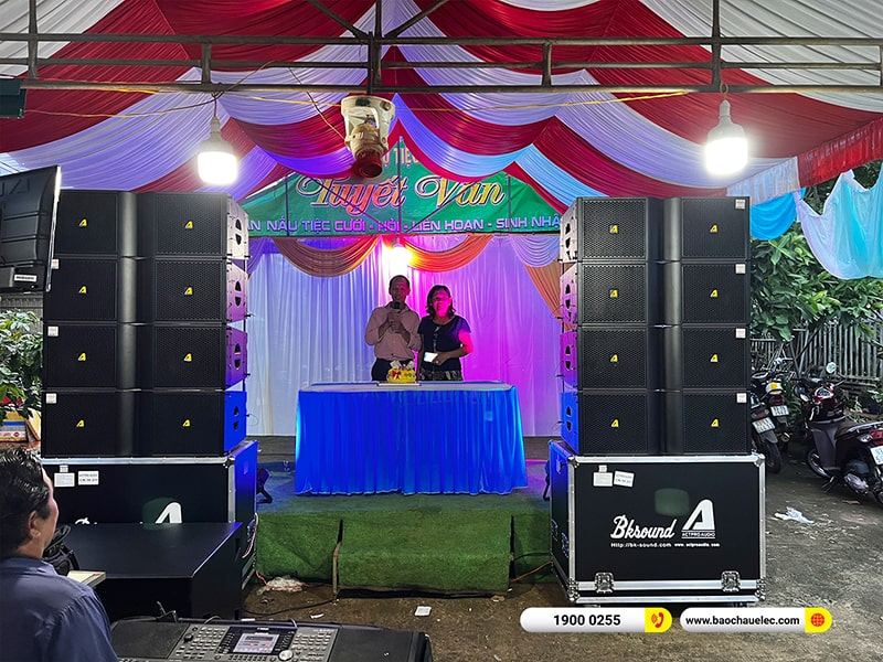 Lắp đặt d&agrave;n Line Array Actpro gần 300tr cho anh Vinh tại B&igrave;nh Phước (