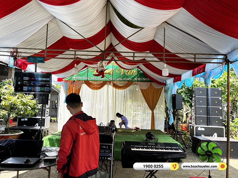 Lắp đặt d&agrave;n Line Array Actpro gần 300tr cho anh Vinh tại B&igrave;nh Phước (