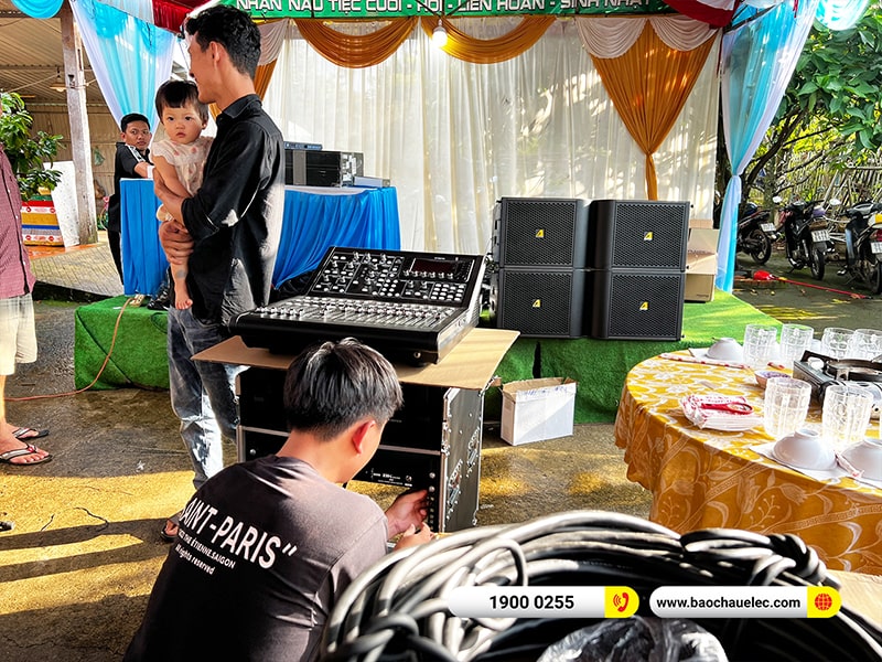 Lắp đặt d&agrave;n Line Array Actpro gần 300tr cho anh Vinh tại B&igrave;nh Phước (