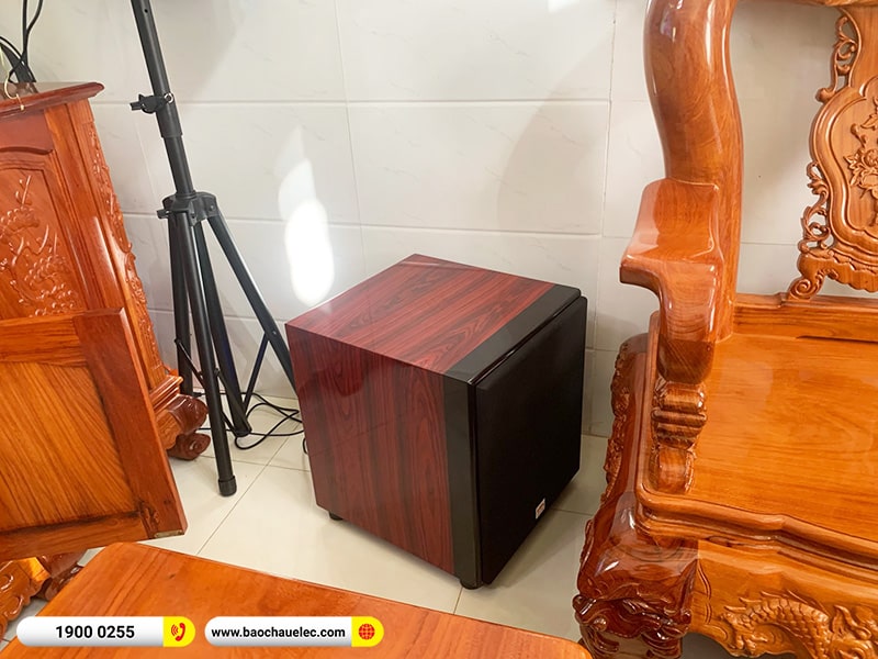 Lắp đặt dàn karaoke trị giá hơn 60 triệu cho anh Cung tại Bình Phước (JBL XS15, APP Mz-86, X6 Luxury, SW815, BIK BJ-U500) 