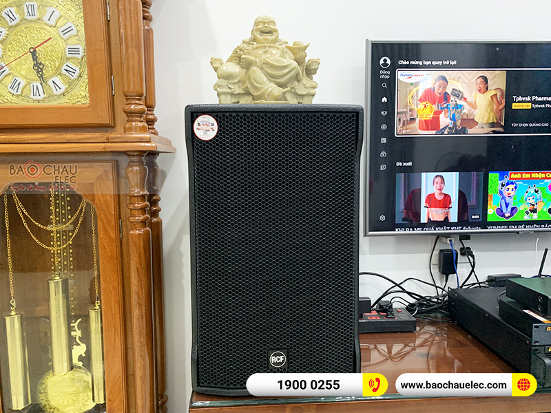 Dàn karaoke gia đình anh Cường