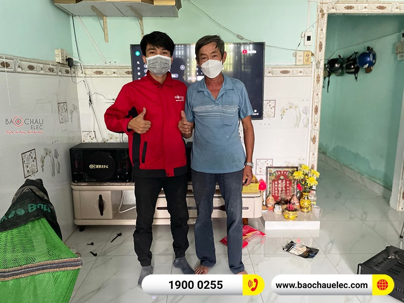 Dàn karaoke gia đình anh Đạt