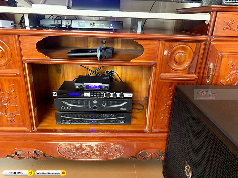 Lắp đặt dàn karaoke trị giá khoảng 120 triệu cho anh Kiên tại Bình Phước 