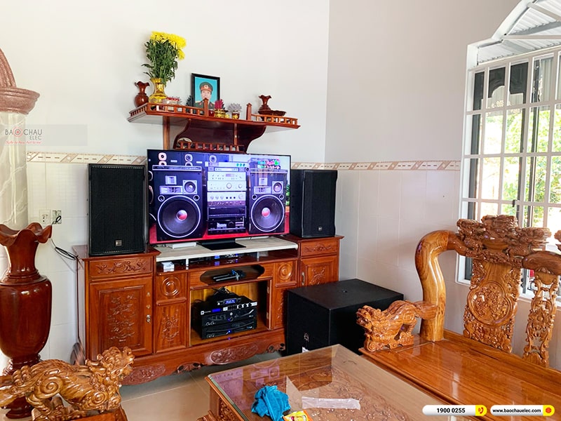 Lắp đặt dàn karaoke trị giá khoảng 120 triệu cho anh Kiên tại Bình Phước 