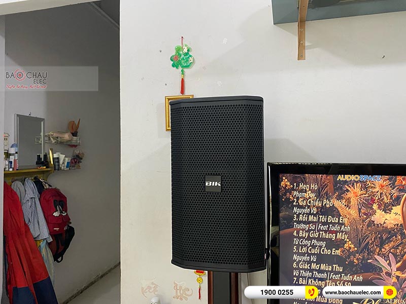 Dàn karaoke gia đình anh Minh 