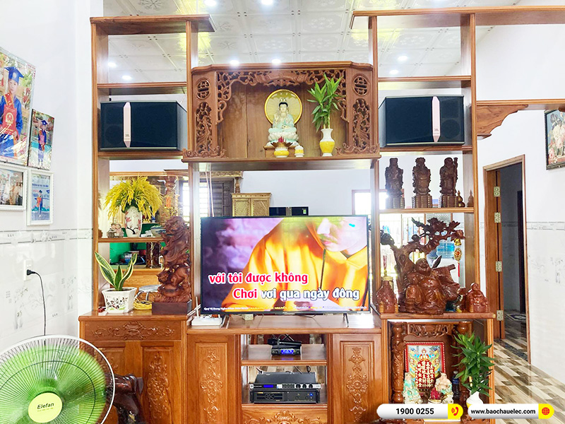 Lắp đặt dàn karaoke trị giá hơn 40 triệu cho anh Mỹ tại Bình Phước (JBL KI512, BIK VM620A, JBL KX180A, JBL VM300) 
