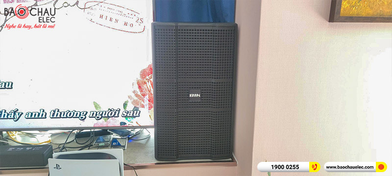 Dàn karaoke gia đình anh Oanh