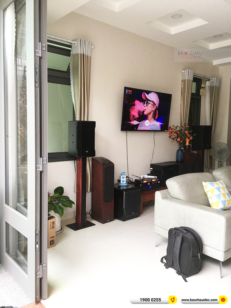 Lắp đặt dàn karaoke trị giá hơn 90 triệu cho anh Tâm tại Bến Tre (RCF CMAX 4110, Crown Xli3500, JBL KX180A, VIP6000)