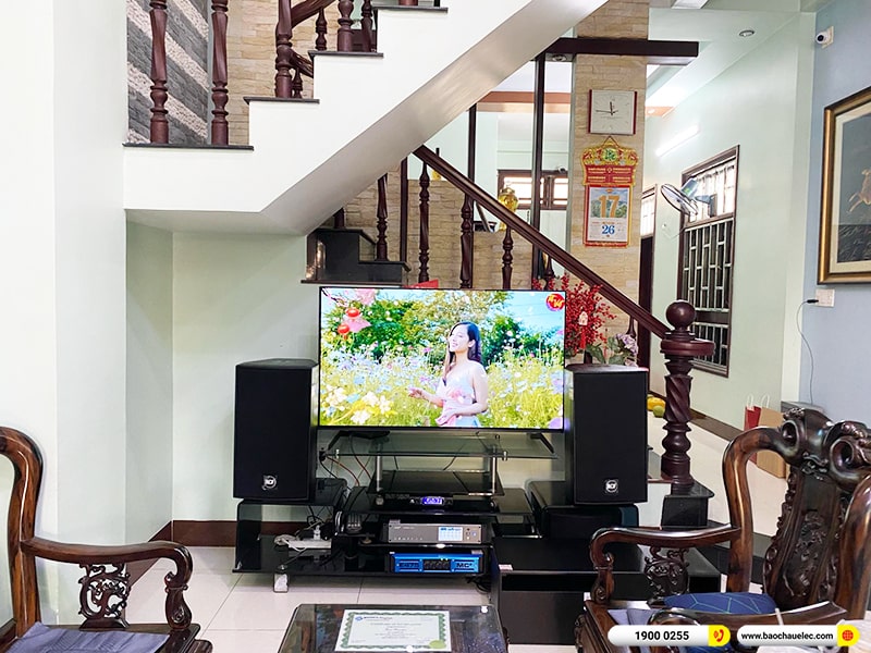 Lắp đặt dàn karaoke trị giá hơn 200 triệu cho anh Thành tại Bình Thuận (RCF C5215-99, MC2 Audio E475, K9900II Luxury, S8015LP, JBL VM300) 