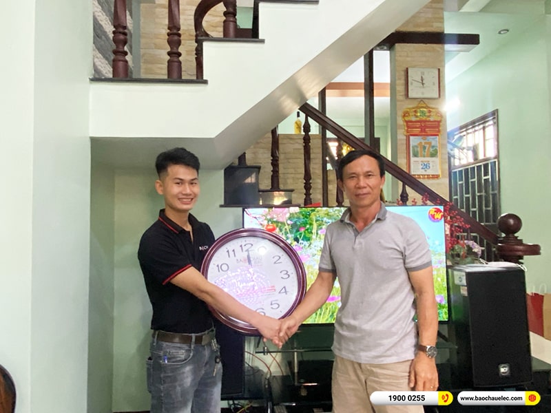 Lắp đặt dàn karaoke trị giá hơn 200 triệu cho anh Thành tại Bình Thuận (RCF C5215-99, MC2 Audio E475, K9900II Luxury, S8015LP, JBL VM300) 