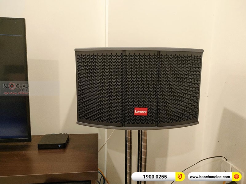 Dàn karaoke gia đình anh Trung 