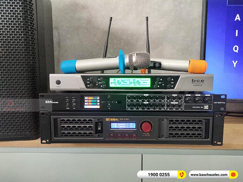 Dàn karaoke gia đình anh Tuấn Anh