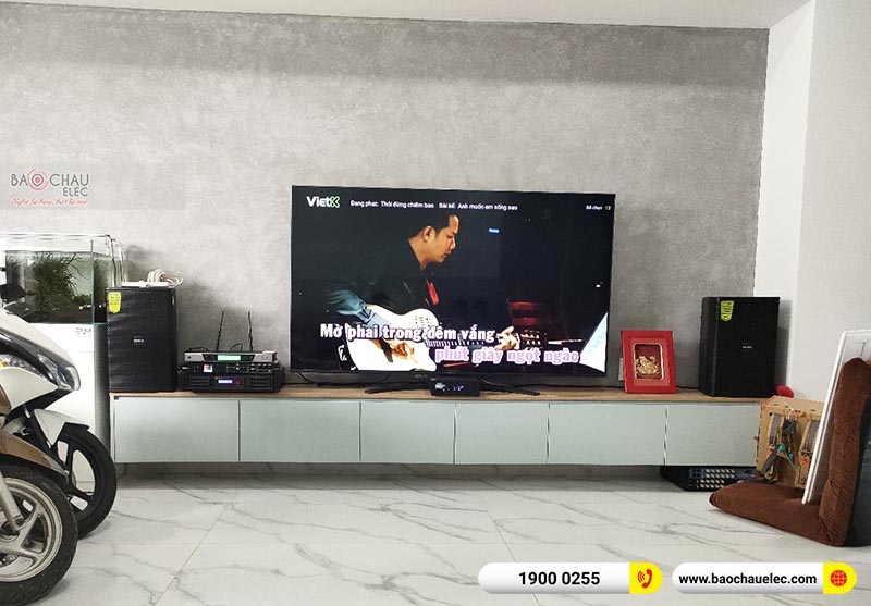 Dàn karaoke gia đình anh Tuấn Anh