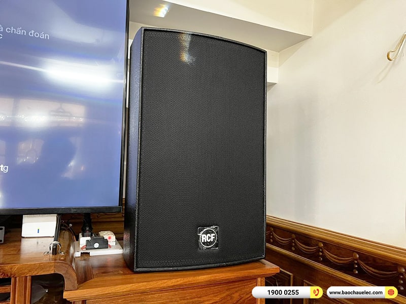 Lắp đặt d&agrave;n karaoke RCF 194tr cho b&aacute;c Thiết tại B&igrave;nh Phước (RCF C5215-99, Alto MP3350, Alt0 MP2750, K9900II Luxury, S8015LP,&hellip;) 