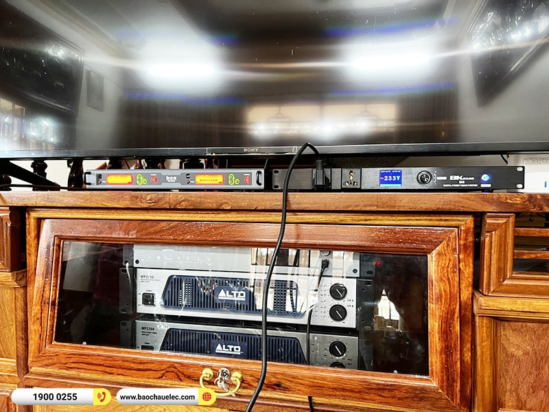 Lắp đặt d&agrave;n karaoke RCF 194tr cho b&aacute;c Thiết tại B&igrave;nh Phước (RCF C5215-99, Alto MP3350, Alt0 MP2750, K9900II Luxury, S8015LP,&hellip;) 