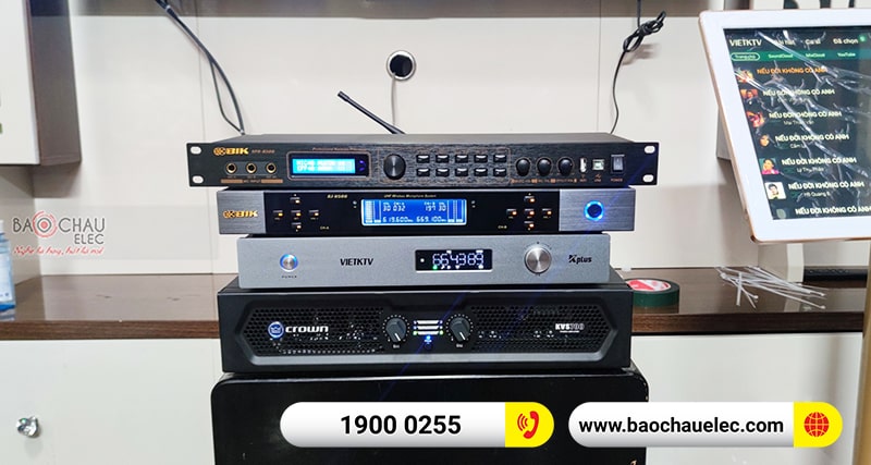 Dàn karaoke gia đình chị Loan