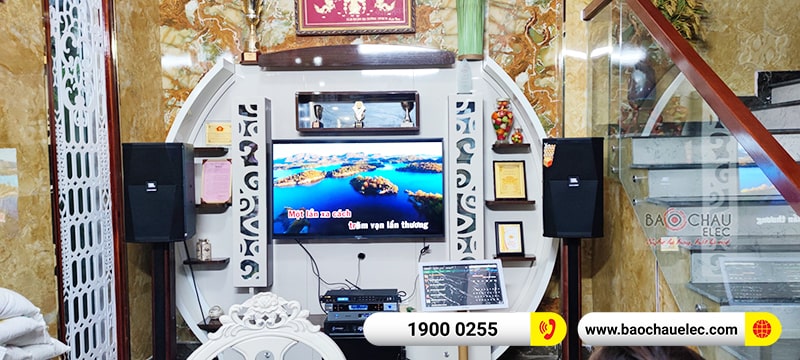 Dàn karaoke gia đình chị Loan
