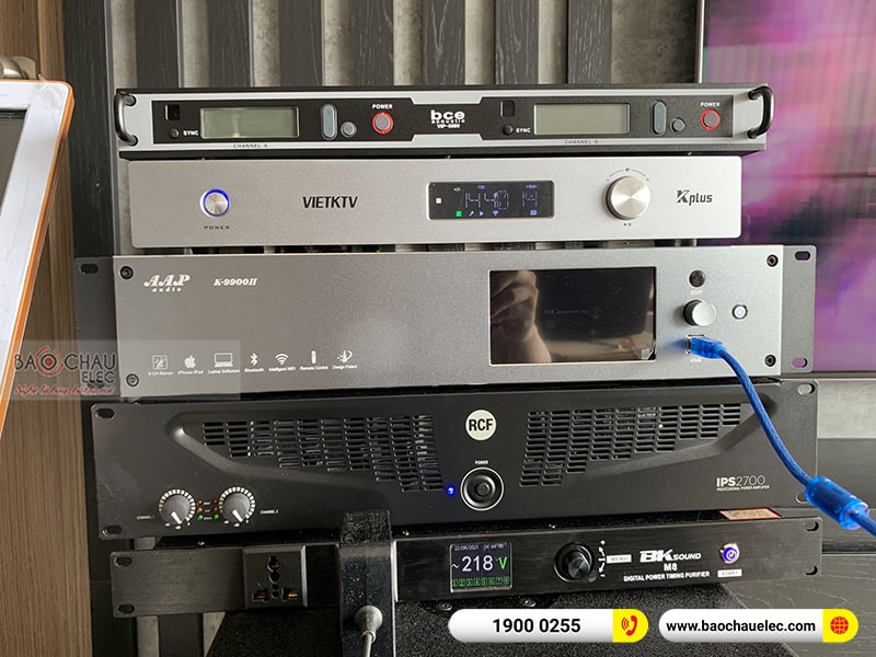 Dàn karaoke gia đình chị Tâm