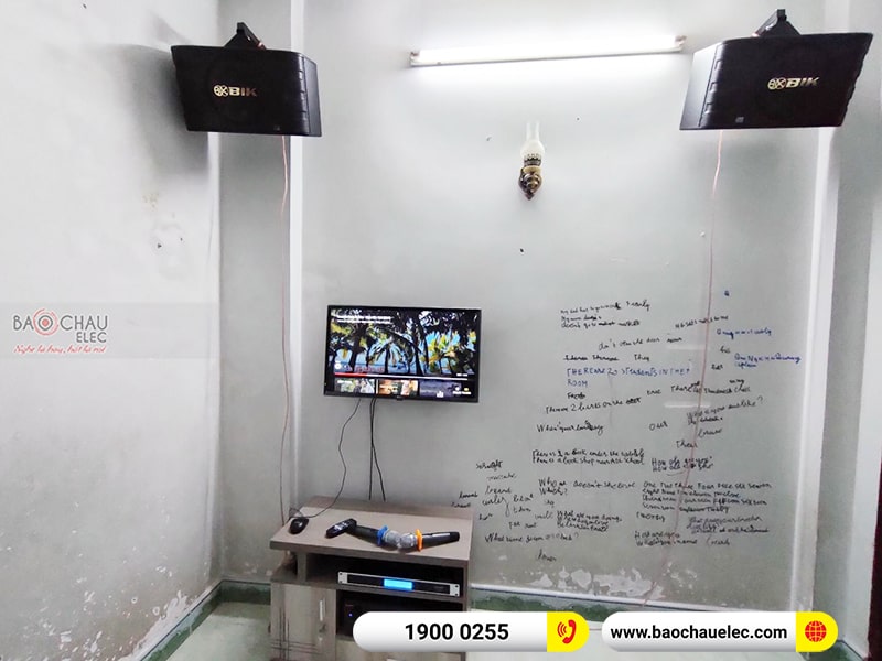 Dàn karaoke gia đình chị Thảo
