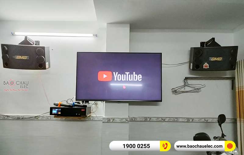 Dàn karaoke gia đình cô Thảo