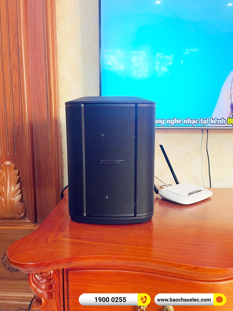 Lắp đặt dàn karaoke di động Bose 51tr cho anh Nam tại Hà Nội (Bose S1 Pro + (Plus), Midas MR12, U900 Plus X)