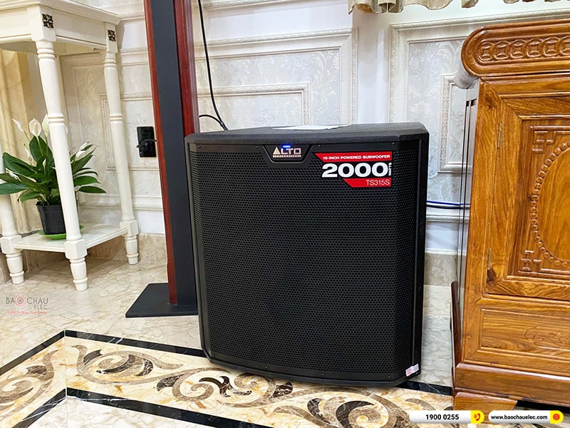 Lắp đặt dàn karaoke trị giá hơn 100 triệu cho anh Bảo tại Bến Tre