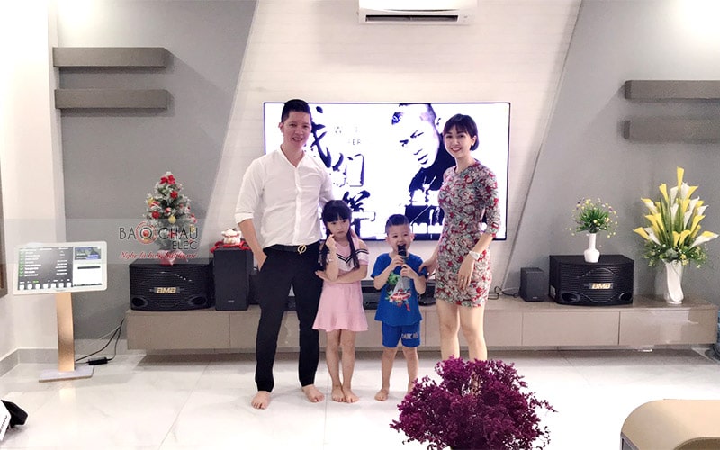 Dàn karaoke gia đình anh Cảnh h6