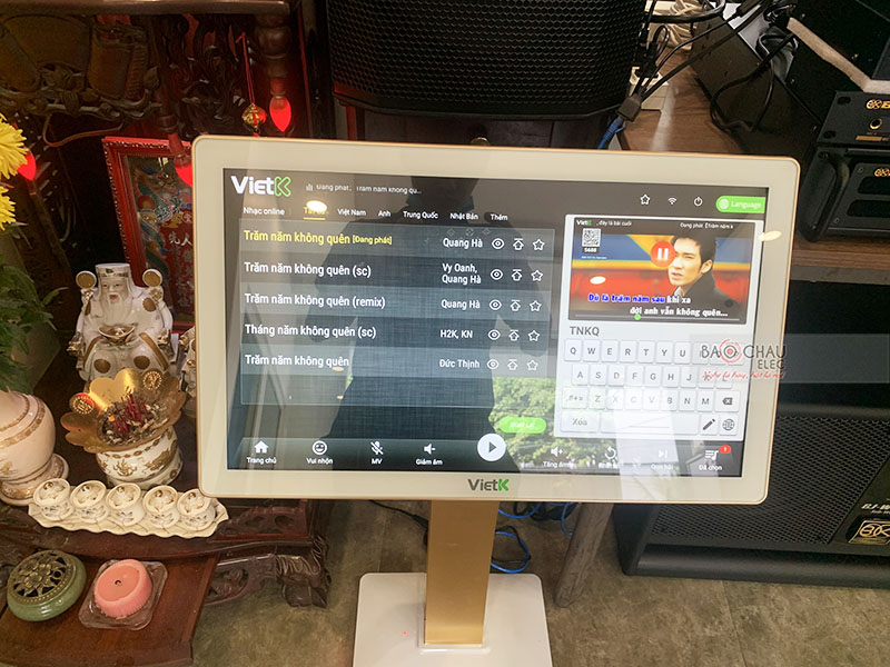 Dàn karaoke gia đình anh Châu h4