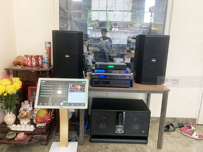 Dàn karaoke gia đình anh Châu h5