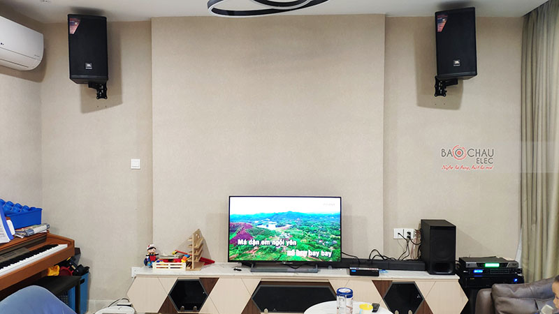 dàn karaoke gia đình anh Hào h5