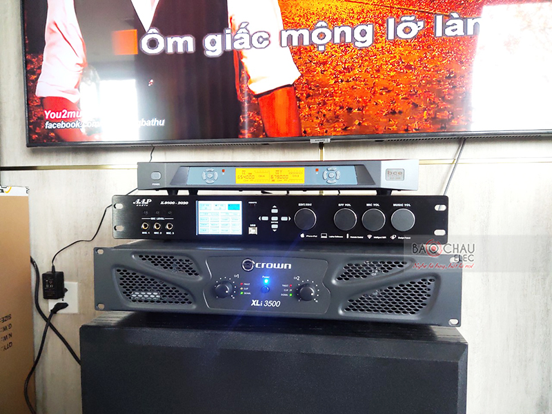 Dàn karaoke gia đình anh Hồ h3