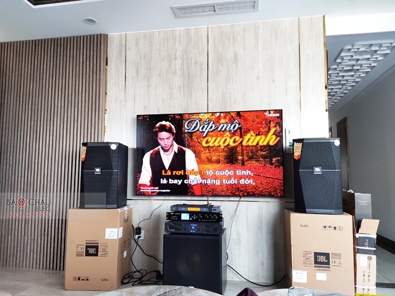 Dàn karaoke gia đình anh Hồ h5