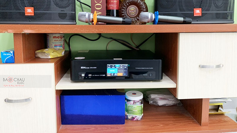 Dàn karaoke gia đình anh Khang h2