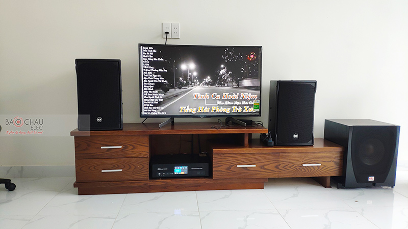 Dàn karaoke gia đình anh Mạnh h5